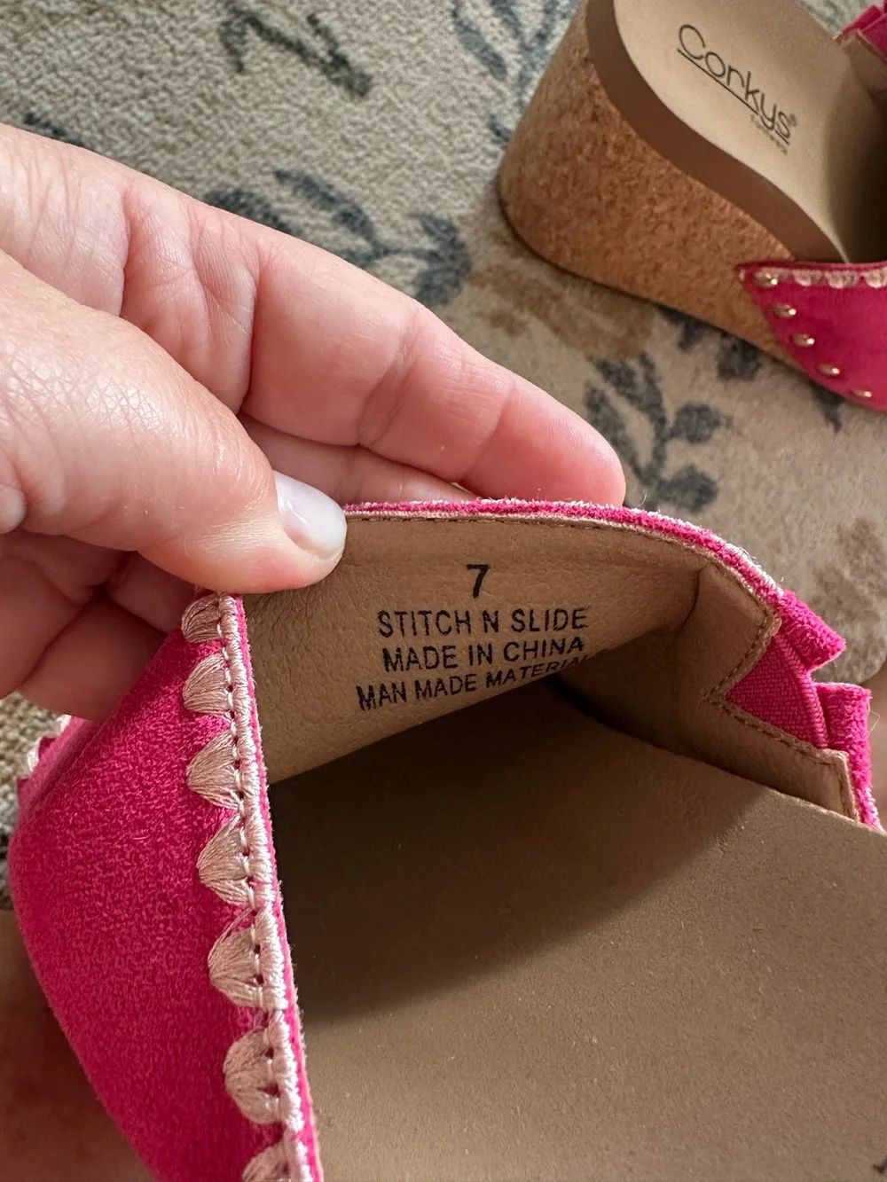 Corkys bright suede